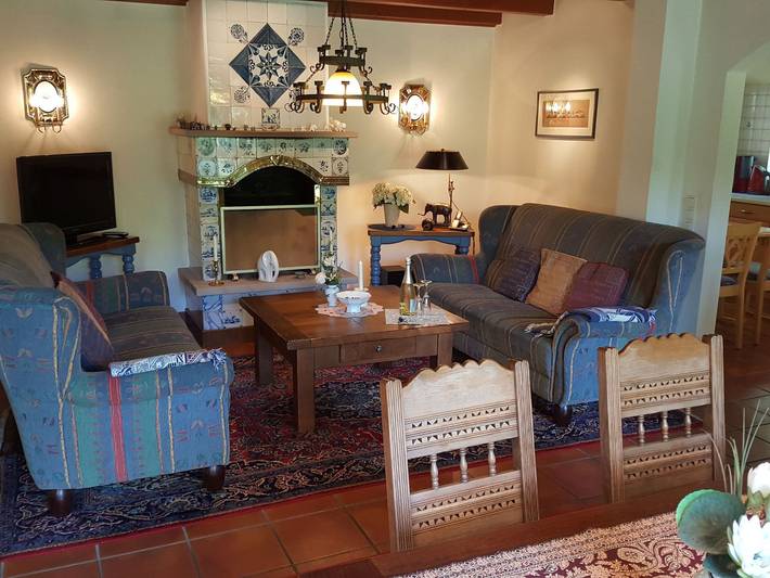 Ferienwohnung für 2 Personen, mit Garten und Terrasse sowie Ausblick in Nortmoor