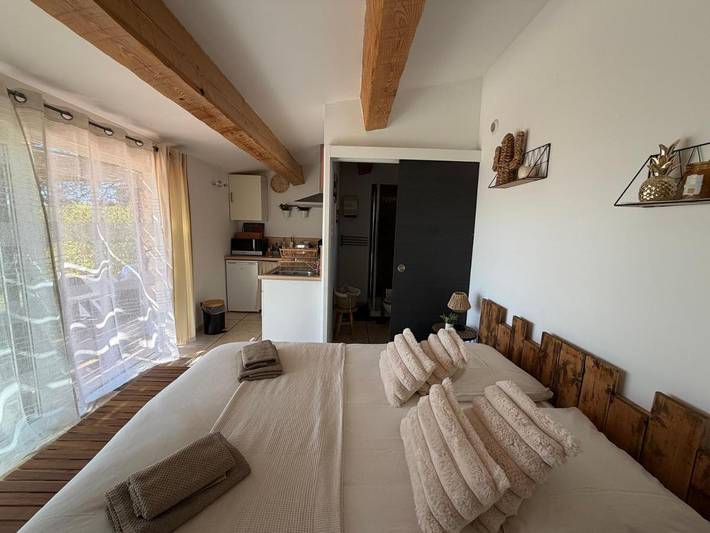 Appartement de vacances pour 2 personnes, avec terrasse et jardin