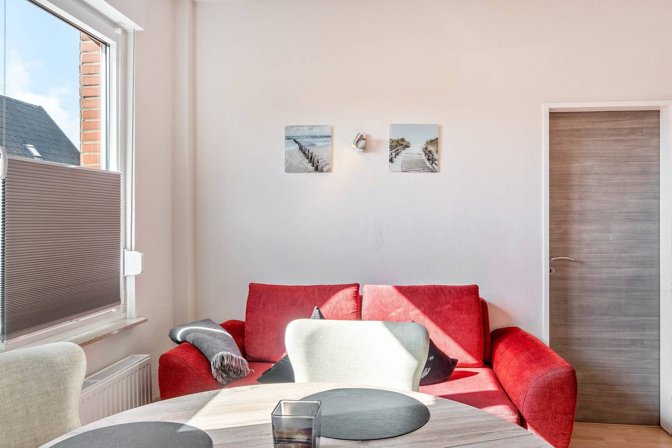 Ganze Wohnung, Ferienhaus 'Südstrand' auf Borkum für 2 bis 4 Gäste, 2 Schlafzimmer in Borkum