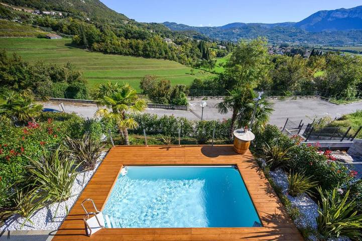 B&B für 2 Personen, mit Garten und Pool sowie Ausblick am Gardasee - 4