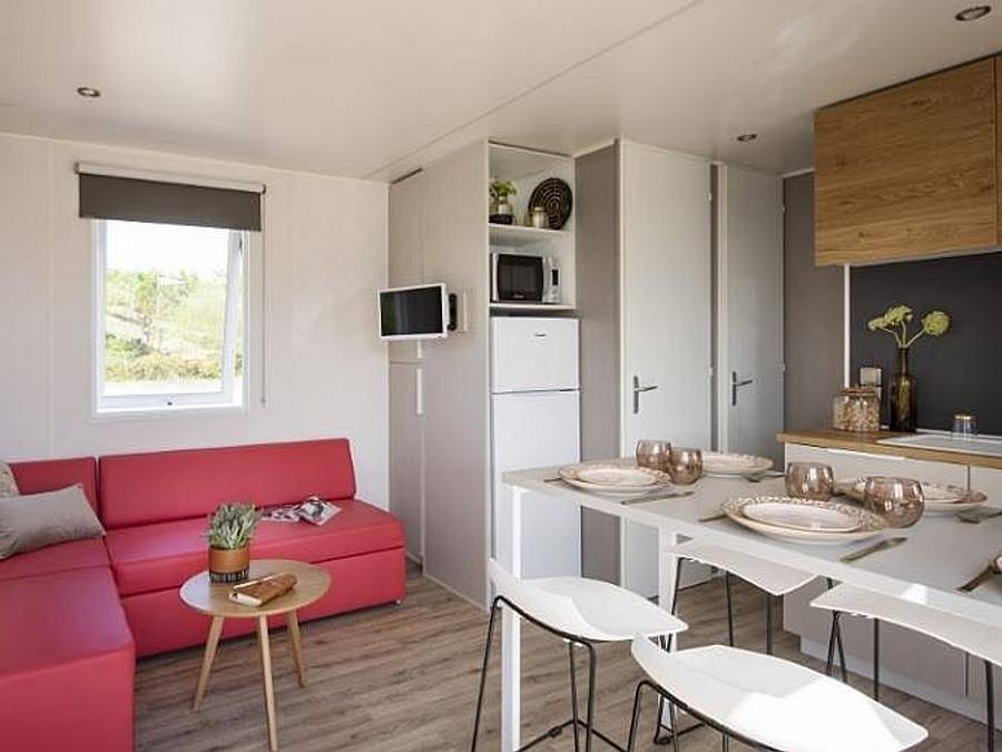 Camping Le Nid d'Eté - Mobilhome 6 personnes in Olonne-sur-Mer, Les Sables-d'Olonne