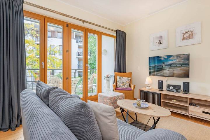 Ferienwohnung für 2 Personen, mit Balkon, mit Haustier - 1