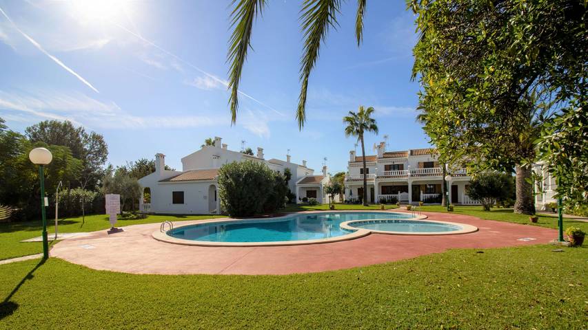Casa adosada con piscina y jardín Playa Romana in Alcalà de Xivert, Costa del Azahar