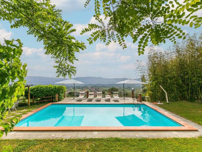 Holiday home for 10 people, with garden and terrace as well as pool, with pets - 1