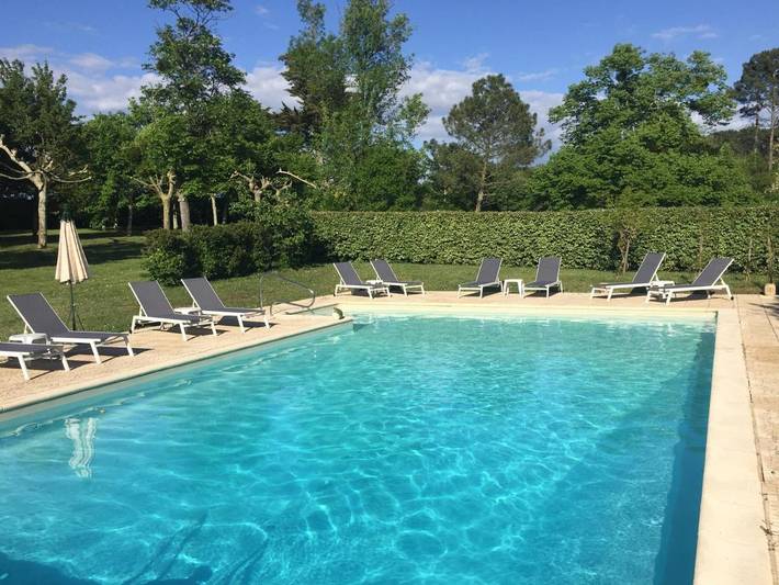 Chambre d’hôte pour 2 personnes, avec jardin ainsi que vue et piscine à Monestier - 4