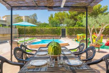 Villa in Sa Coma, Sant Llorenç des Cardassar für 6 