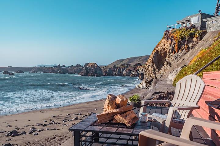 Vacation rental for 4 people, with hot tub and terrace in Sonoma County