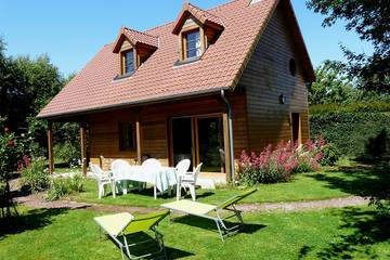 Gîte pour 5 personnes, avec jardin à Sauchay