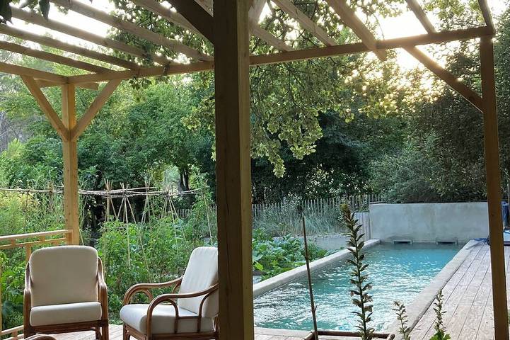 Cottage pour 4 personnes, avec piscine et jardin