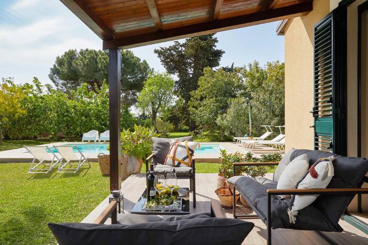 Giardino di Limoni eco friendly villa, pool in Lido di Noto, Région de Noto
