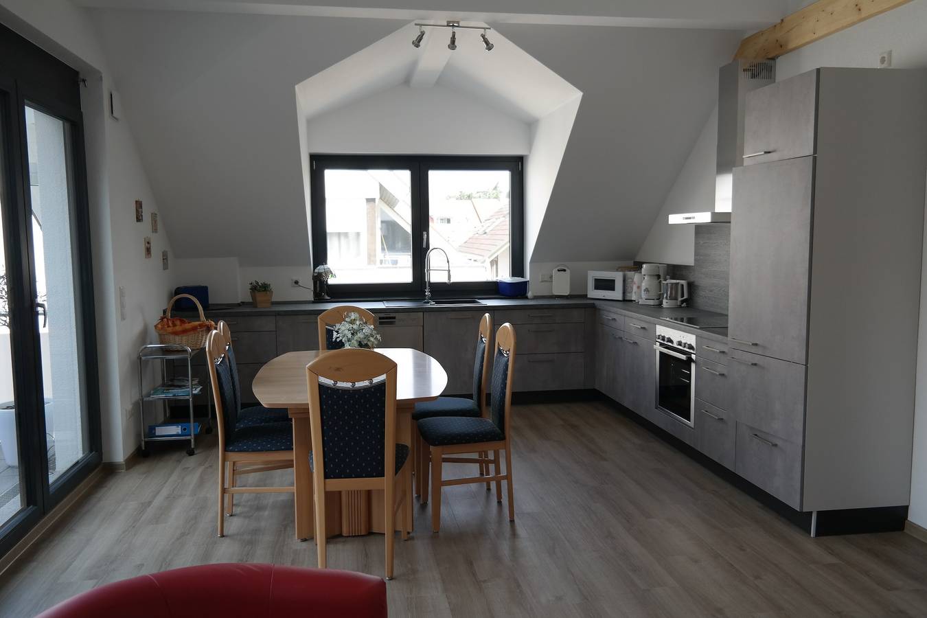 Ganze Wohnung, Apartment „Kevin“ mit Balkon und Wlan in Radolfzell am Bodensee, Untersee