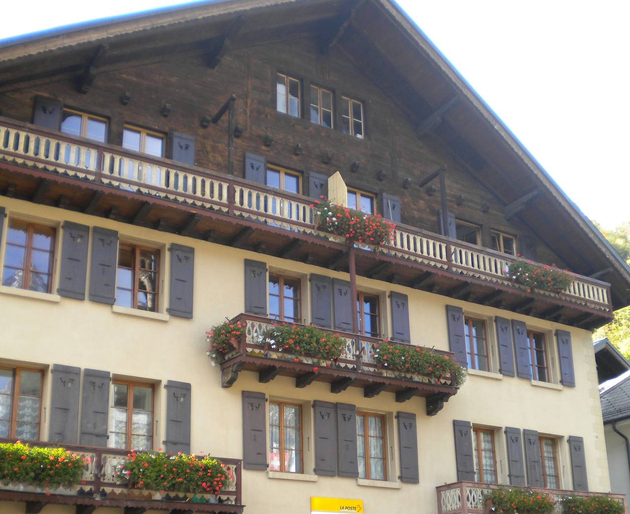 Ganze Ferienwohnung, Chalet Ancienne Poste - 3 1/2-Zimmerwohnung in Planachaux, Champéry