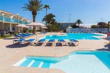 Vakantiepark voor 5 personen, with tuin and kinderzwembad as well as zwembad and uitzicht op Gran Canaria