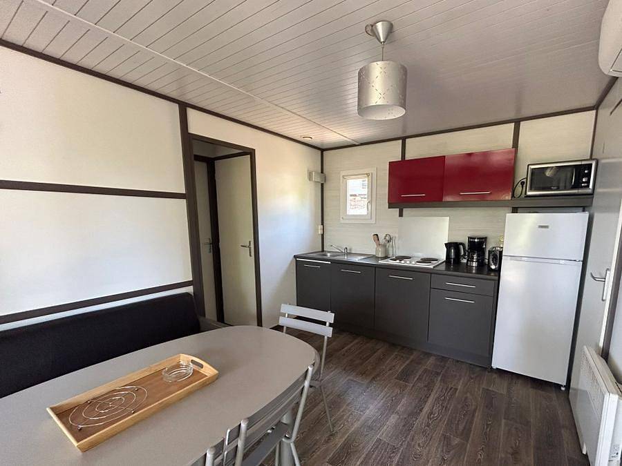 Camping Le Parc des Chênes - Chalet 6 personen - Klimatisiertes Chalet 3 Zimmer in La Croix-Valmer, Draguignan Region