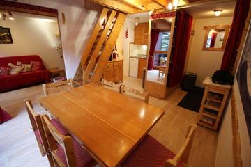 Gîte pour 8 personnes, avec balcon et balcon/terrasse à Villarodin-Bourget