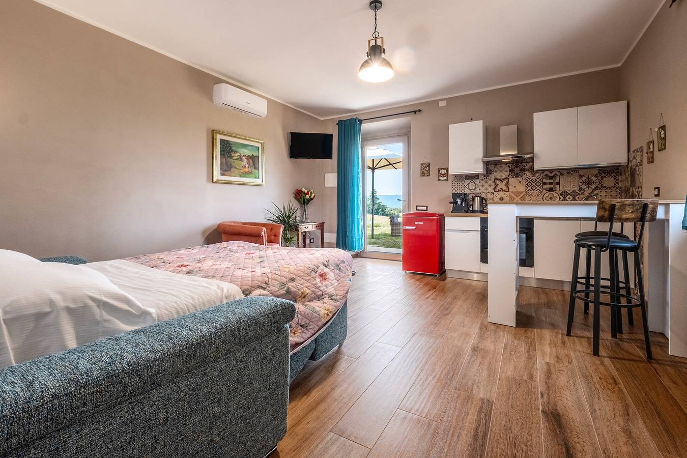Appartement entier, Appartement 'Quercia' avec jardin partagé et climatisation in Pitigliano, Province de Grosseto