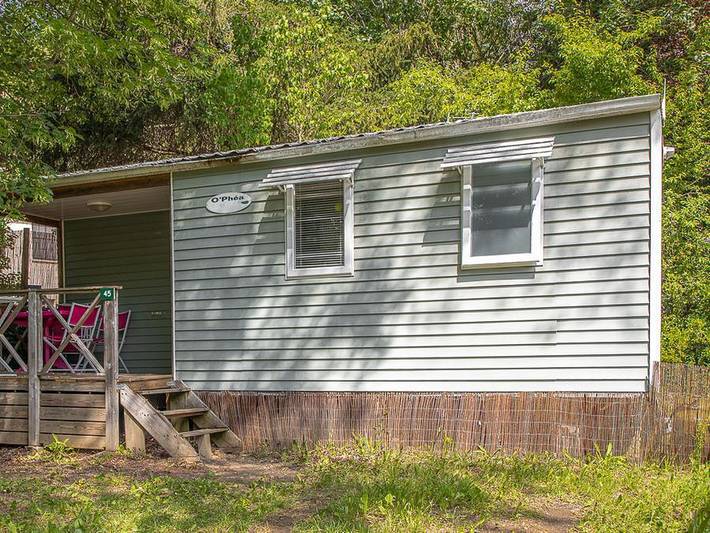 Mobil home pour 2 personnes, avec bassin pour enfant à Roquebillière - 2