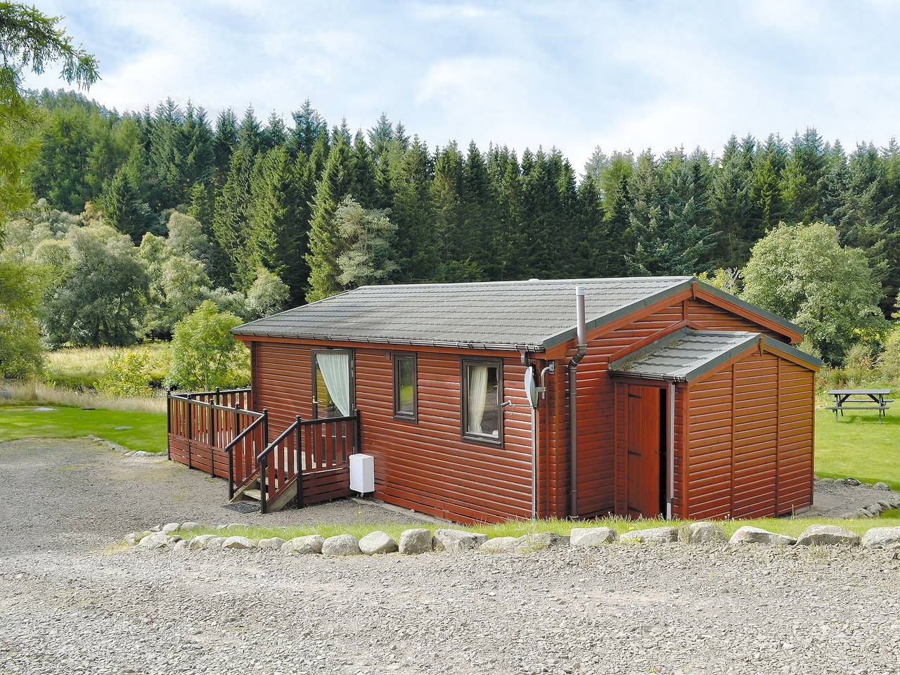 Log Cabin for 4 People in Glenshee, Angus