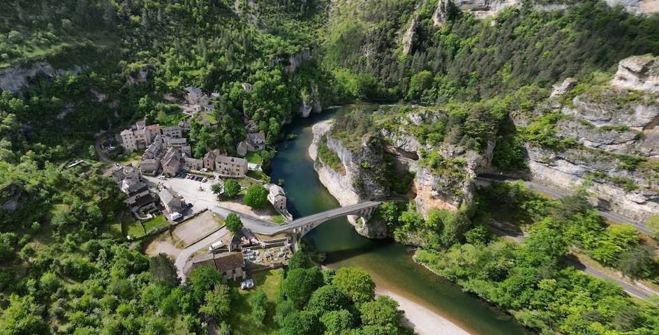 Gîte pour 10 personnes, avec jardin et balcon dans les Gorges du Tarn - 4