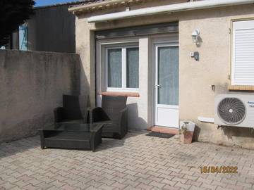Gîte pour 4 personnes, avec terrasse et jardin, animaux acceptés à Rognac
