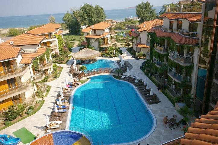 Resort für 3 Personen, mit Pool und Sauna sowie Whirlpool und Garten - 1