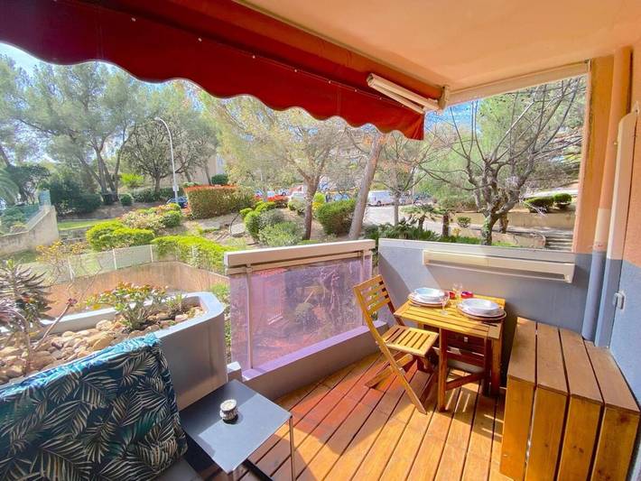 Appartement de vacances pour 3 personnes, avec piscine et balcon - 1