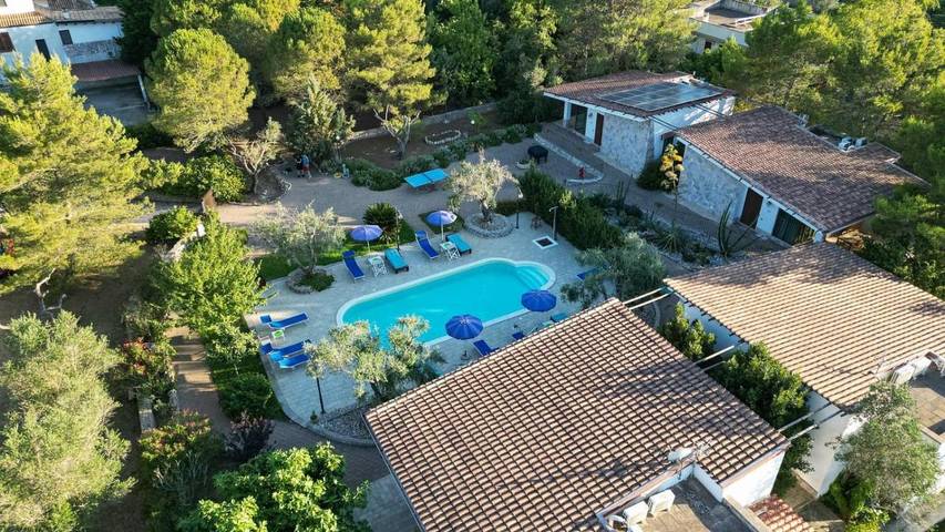 Casa vacanza per 5 persone, con panorama e giardino nonché piscina, con animali domestici in Muro Leccese