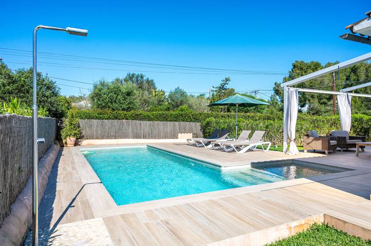 Ferienhaus für 4 Personen, mit Terrasse und Garten sowie Pool in Cala Murada - 2