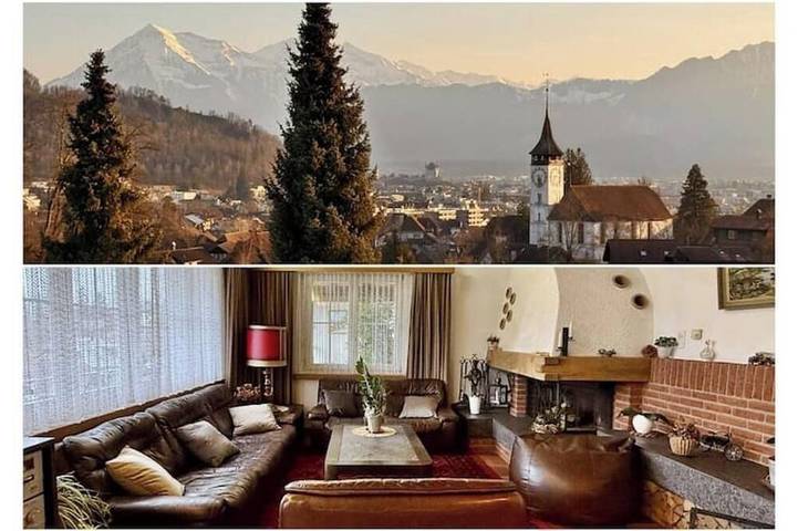 Chalet für 8 Personen, mit Garten und Balkon sowie Sauna - 1