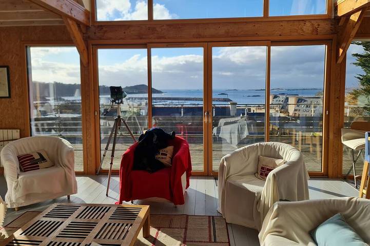 Maison de vacances pour 12 personnes, avec terrasse, animaux acceptés à Trébeurden