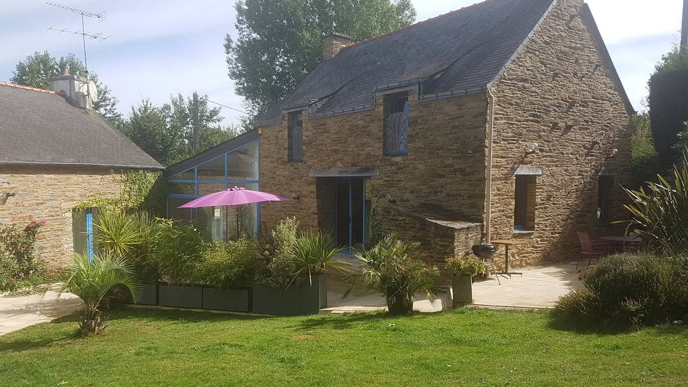 Le Pilori - Chambre bleue in Saint-Jacut-les-Pins, Région de Vannes