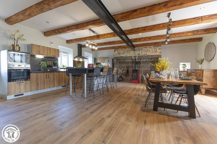Maison de campagne pour 10 personnes, avec jardin à Avèze - 2