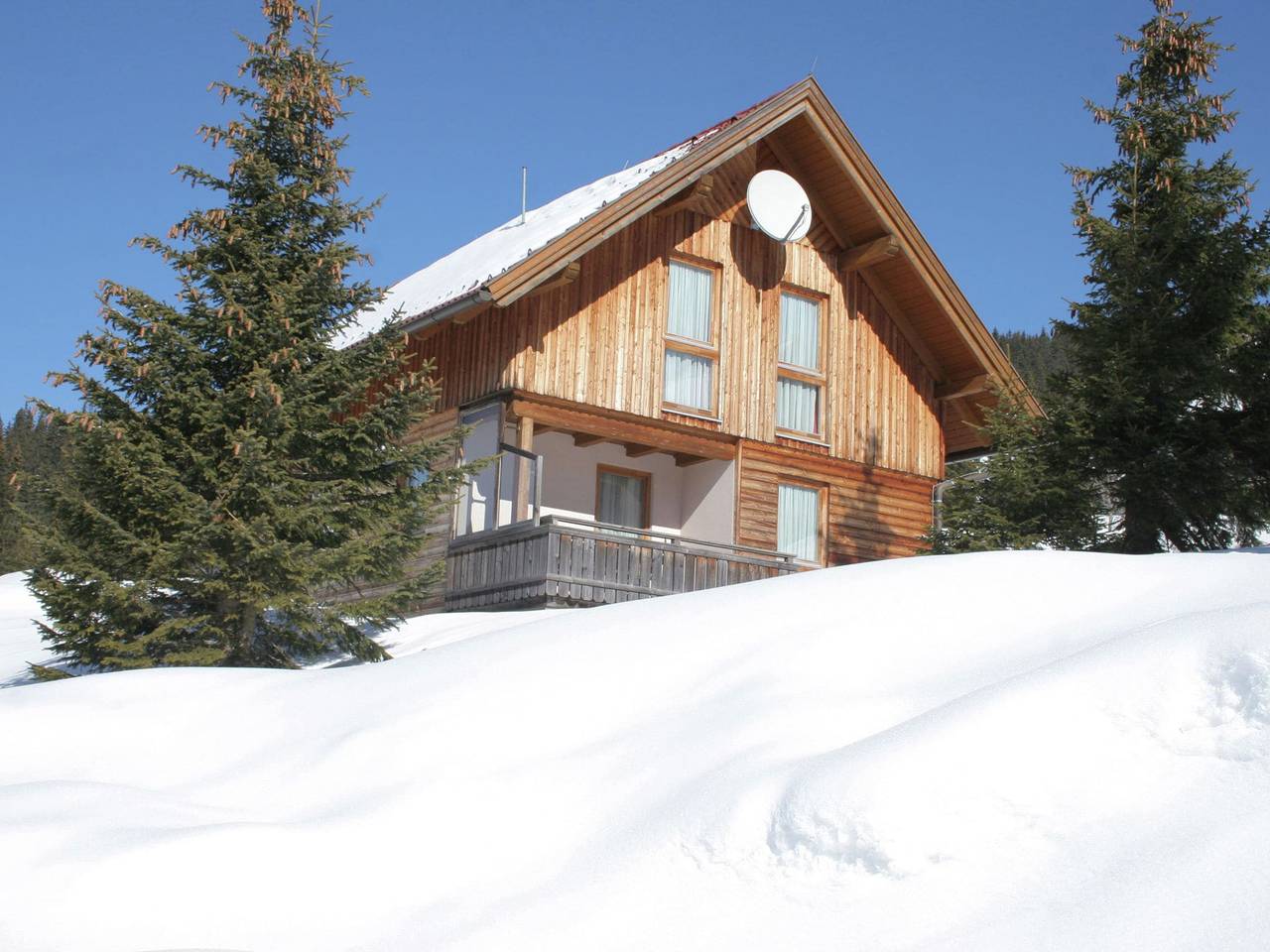 Chalet in den Alpen mit Sauna in Unterkärnten