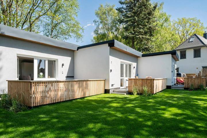 Ferienwohnung für 4 Personen, mit Balkon und Terrasse sowie Garten und Ausblick in Rostock und Umgebung - 3
