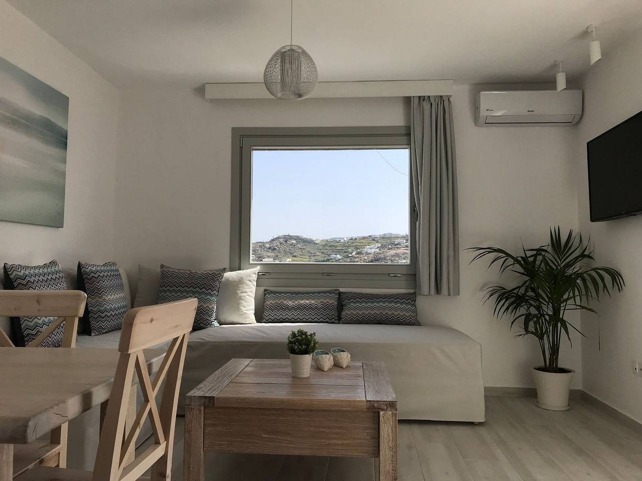 Lovely Mykonos Apartment | Ornos Vibes 1 | 1 Bedroom | Breathtaking Views and Close to Beach | Ornos in Ornos, Mykonos