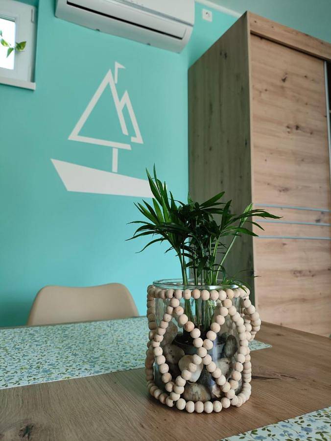 Ferienwohnung für 5 Personen, mit Garten und Ausblick in Balatonszabadi