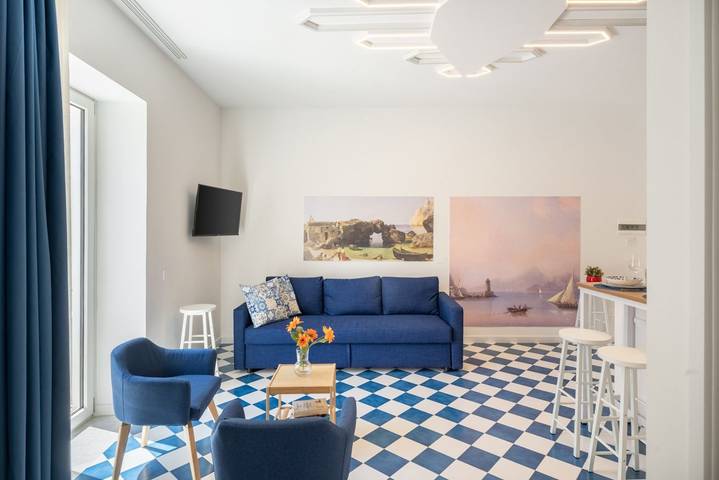 Appartamento intero, Appartamento vacanze per 6 persone con balcone/terrazza in Sorrento, Sorrento Coast