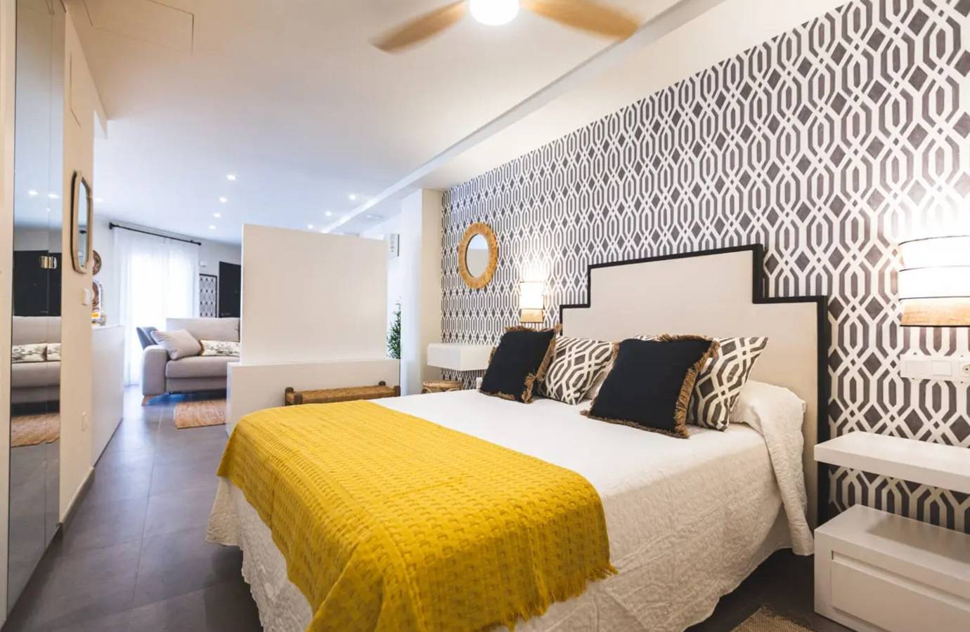 Studio entier, Studio 'Flores De Cordoba 5 Jazmin' avec Wi-Fi et climatisation in Distrito Sur (Córdoba), Cordoba
