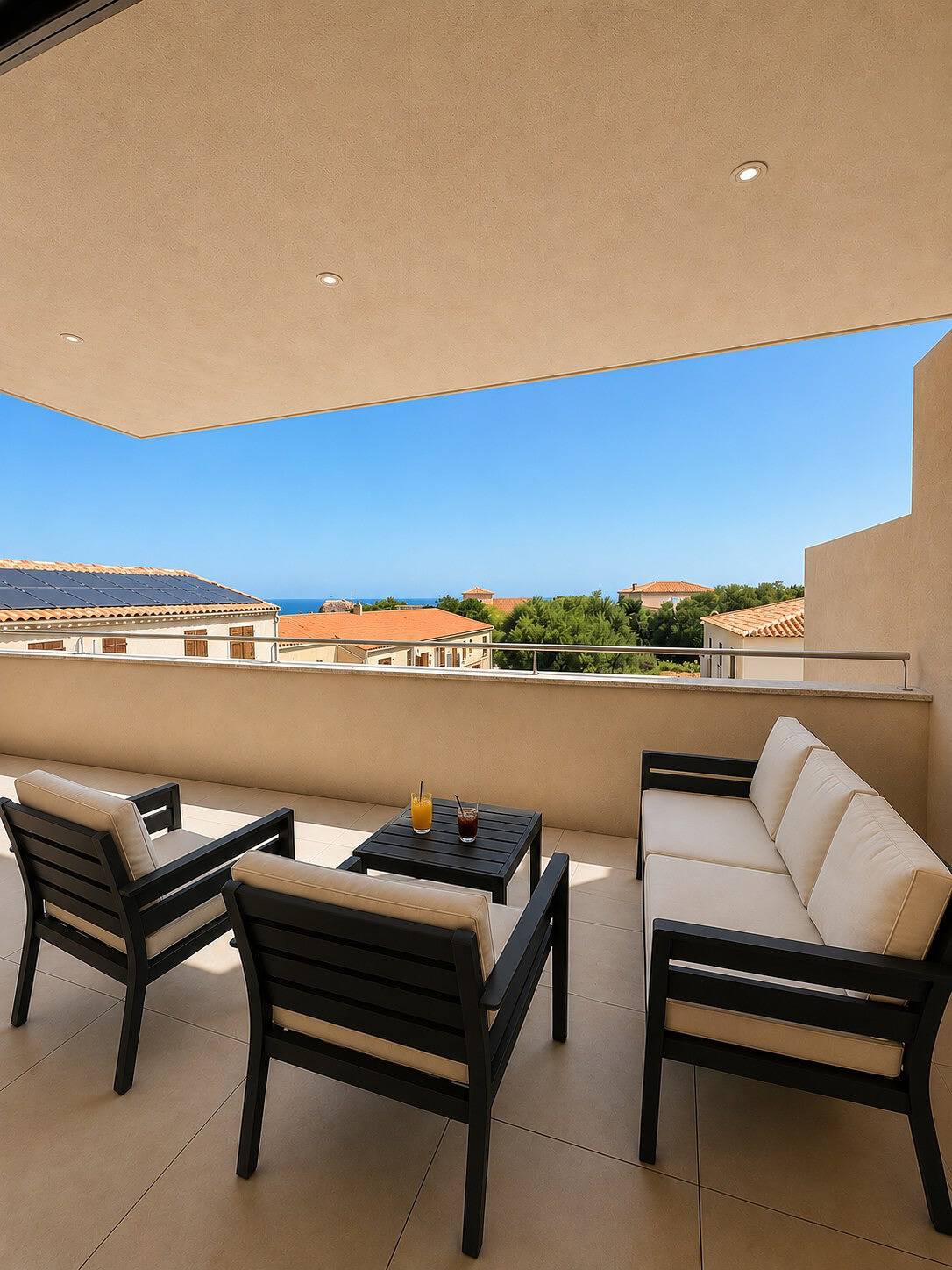 Villa Lunari in Monticello, Calvi region