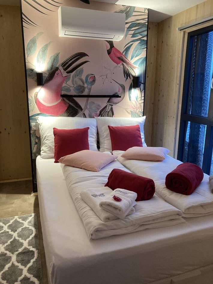 Chalet für 2 Personen, mit Seeblick und Garten sowie Ausblick und Sauna, mit Haustier am Millstätter See - 4