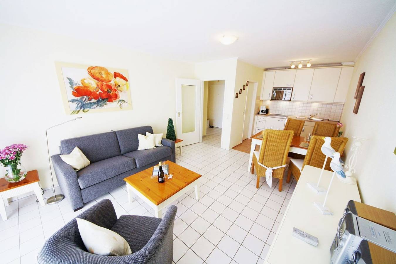 Ganze Wohnung, Moderne Ferienwohnung mit Sauna und beheiztem Innen-Pool in Westerland in Westerland, Sylt (Gemeinde)