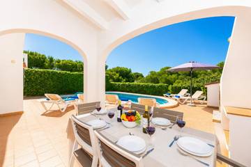 Villa in Es Mercadal, Coast of Menorca für 6 