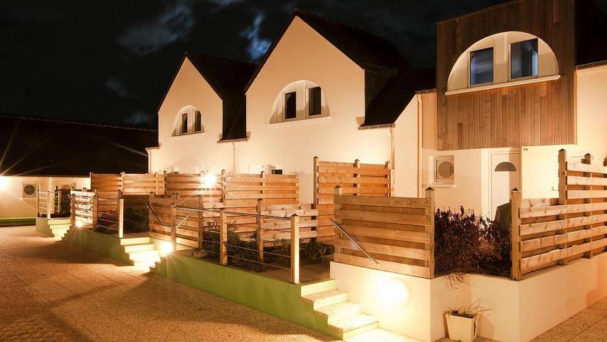 Maison de vacances pour 5 personnes, avec terrasse et piscine à Larmor-Baden