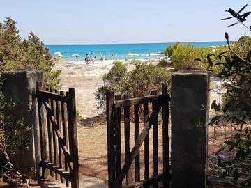 Cottage pour 9 personnes, avec terrasse ainsi que jardin et vue à Cala Liberotto