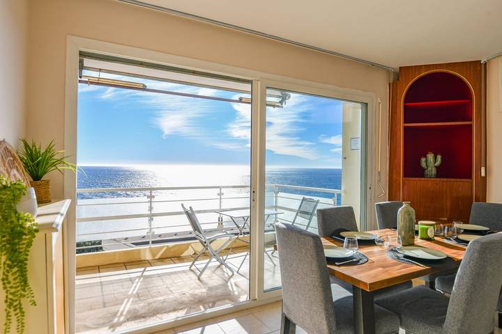 Appartement entier, Appart vue mer splendide et plage proche de Monaco in Cap-d'Ail, Côte méditerranéenne (France)