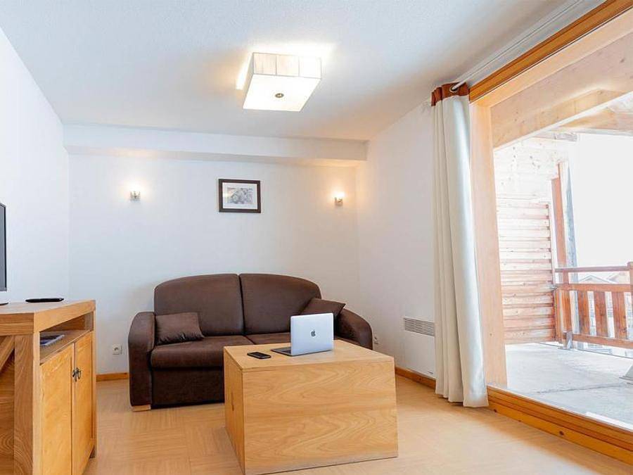 Madame Vacances - Résidence Parc des Airelles - Wohnung 4 personen - Bergecke Mit Blick Auf Die Piste in Les Orres, Nationalpark Écrins