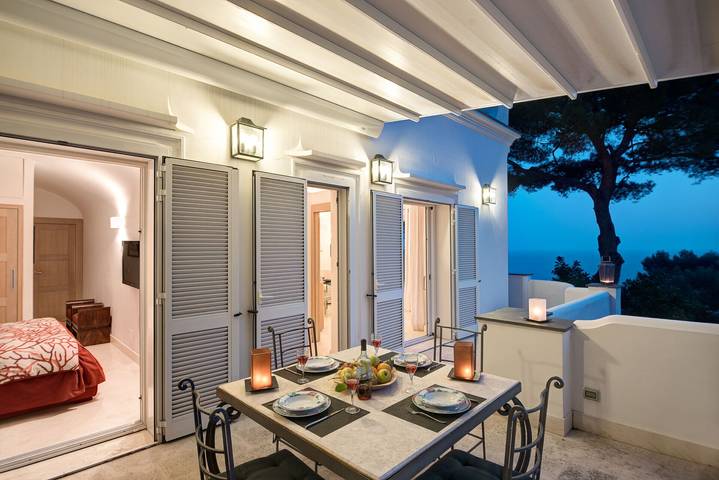 Villa für 4 Personen mit Garten in Marina Piccola (Capri), Capri