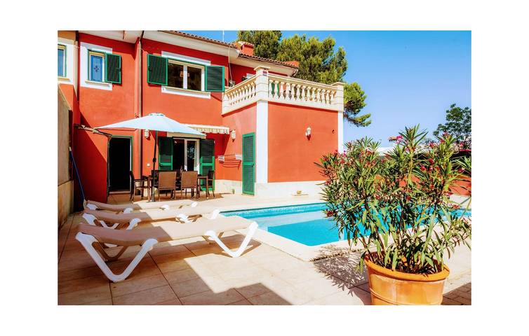 Holiday home for 7 people, with pool and garden as well as terrace - 1
