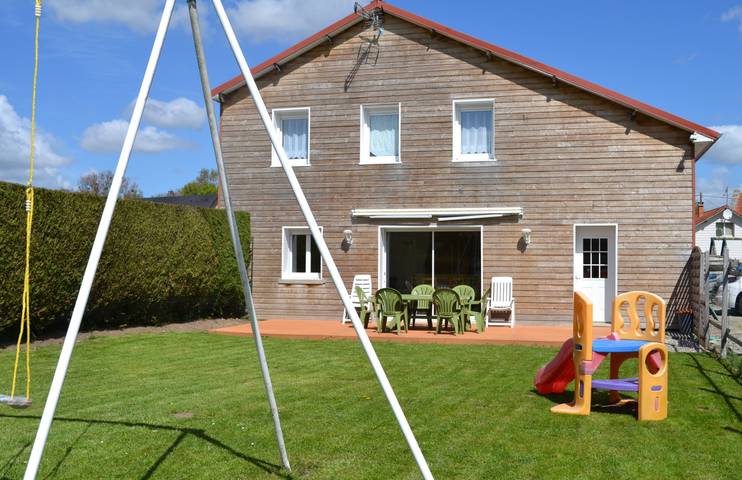 Gîte pour 6 personnes, avec terrasse et jardin, animaux acceptés à Drucat