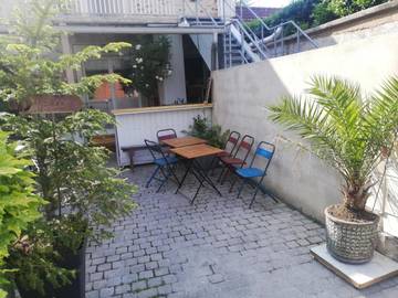Gîte pour 7 personnes, avec balcon et vue, adapté aux familles à Château-Thierry